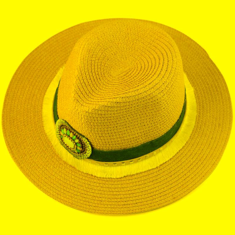 Berets Bohemian Spring Elegant Women Artificial Straw Hat Handmade Summer Wide Woman Panama Sombrero Cap Party Go To BeachBerets, Color1
Berets Bohemian Spring Elegant Women Artificial Straw Hat Handmade Summer Wide Woman Panama Sombrero Cap Party Go To BeachBerets, Color1