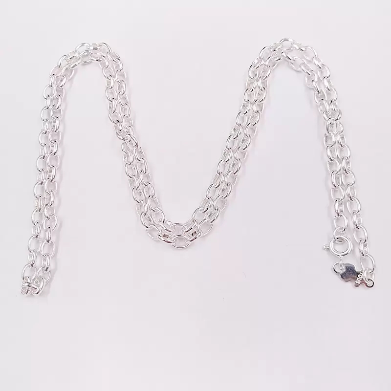 Authentic 925 Sterling Silver necklace Chain Choker Men Women Necklaces Fits European bear Jewelry Style Gift 911902520
Authentic 925 Sterling Silver necklace Chain Choker Men Women Necklaces Fits European bear Jewelry Style Gift 911902520
