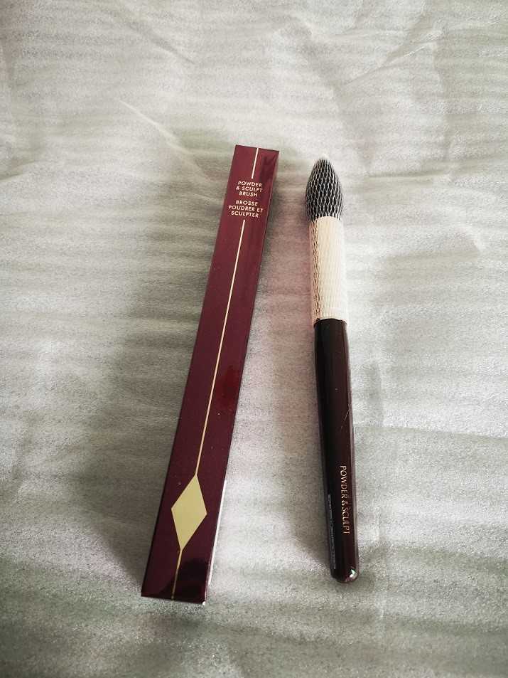 Charlotte-T Powder Sculpt Brush Boxed Face Contouring Single Makeup Brush Cheekbone Highlight Sculpting Cosmetic Brushes Women Cosmetics