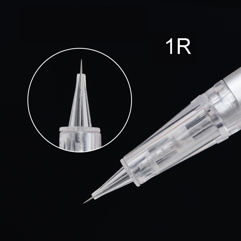 100pcs dr pen mym Bayonet Cartridge Needle 1D 1R 2R 3R 3F 5R 5F 7R 7F , Permanent Makeup needle for makeup tattoo eyebrow 220316