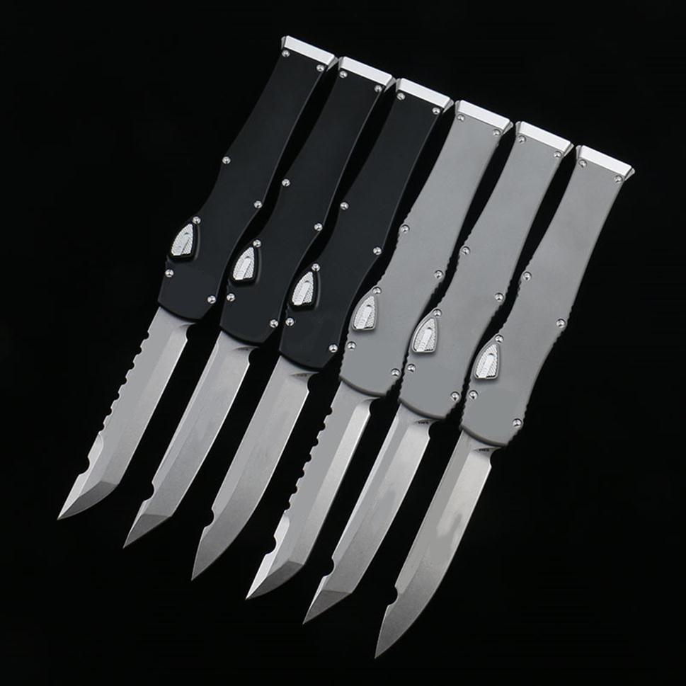HALO VI Automatic knife T/E S/E Hellhound D2 Blade Pull tail 6061-T6Aviation aluminum alloy Camping survival Tactical knives Outdo318x
HALO VI Automatic knife T/E S/E Hellhound D2 Blade Pull tail 6061-T6Aviation aluminum alloy Camping survival Tactical knives Outdo318x