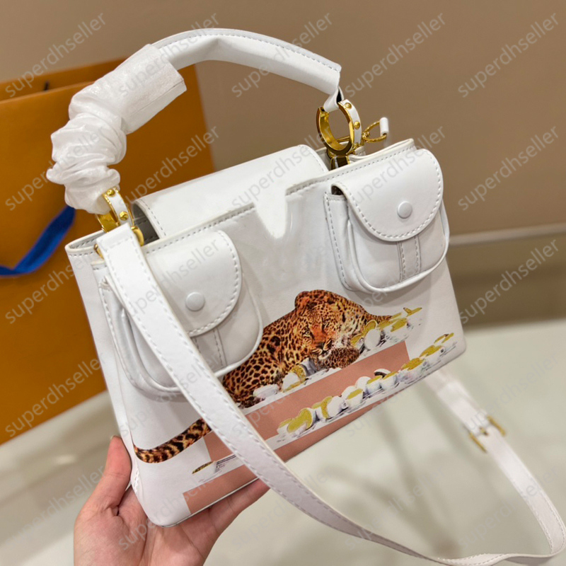 Top Luxury Designer Shoulder Bags Crossbody Multi Pochette Tote Bag Handbags Leopard Print White Clutch Pocket Women Purse Limited Edition, Increase feight
Top Luxury Designer Shoulder Bags Crossbody Multi Pochette Tote Bag Handbags Leopard Print White Clutch Pocket Women Purse Limited Edition, Increase feight