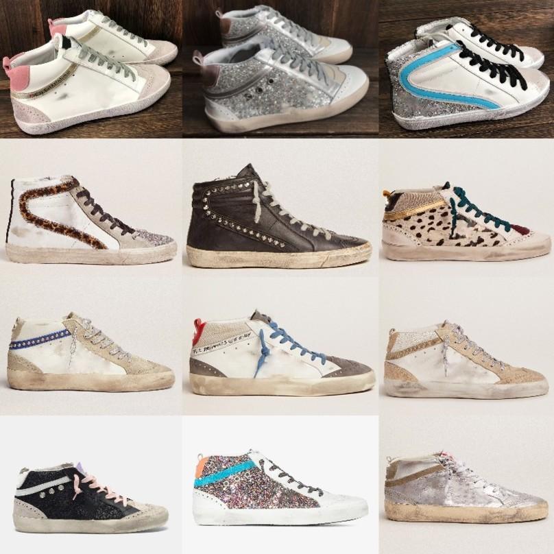 2022 Designer Shoes sandal Fashion Golden Sneaker Mid Slide star high top Shoes Women Sneakers luxury Trainers golden/gooses/sneakers Sequin, Star39
2022 Designer Shoes sandal Fashion Golden Sneaker Mid Slide star high top Shoes Women Sneakers luxury Trainers golden/gooses/sneakers Sequin, Star39