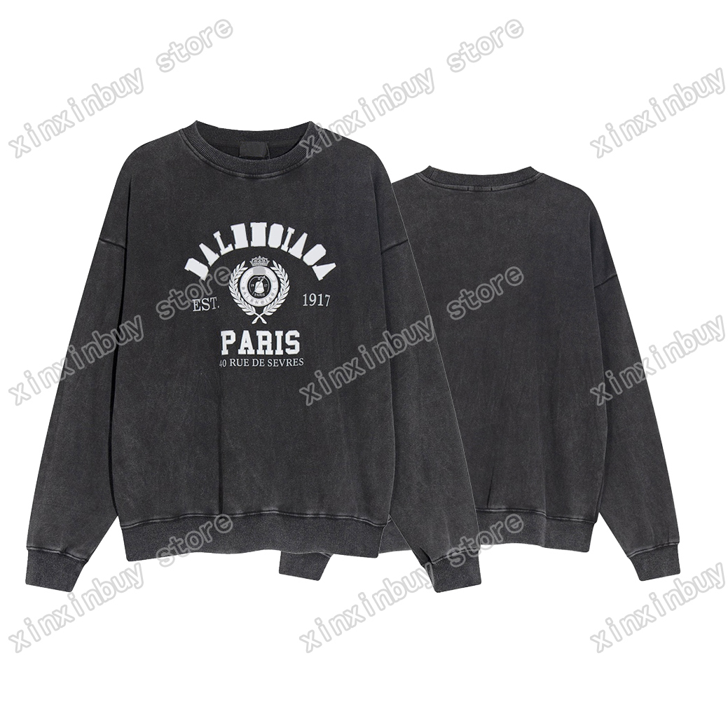 xinxinbuy Men women designer Sweatshirts Hoodies DESTROYED Paris 1917 Ears Wheat print black oversize S-XL, Multi
xinxinbuy Men women designer Sweatshirts Hoodies DESTROYED Paris 1917 Ears Wheat print black oversize S-XL, Multi