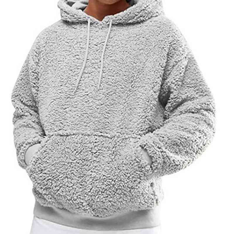 2021 Autumn and Winter Men' Solid Color Long Sleeved Hooded Sweater Straight Hair, Gray
2021 Autumn and Winter Men' Solid Color Long Sleeved Hooded Sweater Straight Hair, Gray