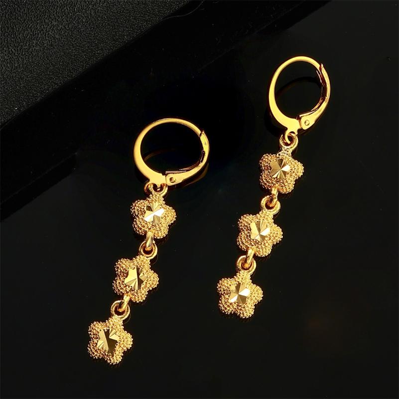 Hoop & Huggie Gold Color Flowers Earrings For Women Girls Ear Buckle Africa Arab Jewelry GiftsHoop
Hoop & Huggie Gold Color Flowers Earrings For Women Girls Ear Buckle Africa Arab Jewelry GiftsHoop