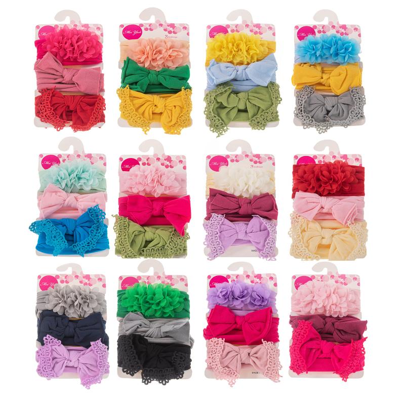 Hair Accessories 3Pcs/set Baby Headband Soft Nylon Elastic Bows Flower Born Girl Headbands Toddler Turban HairbandHair, Set 14
Hair Accessories 3Pcs/set Baby Headband Soft Nylon Elastic Bows Flower Born Girl Headbands Toddler Turban HairbandHair, Set 14