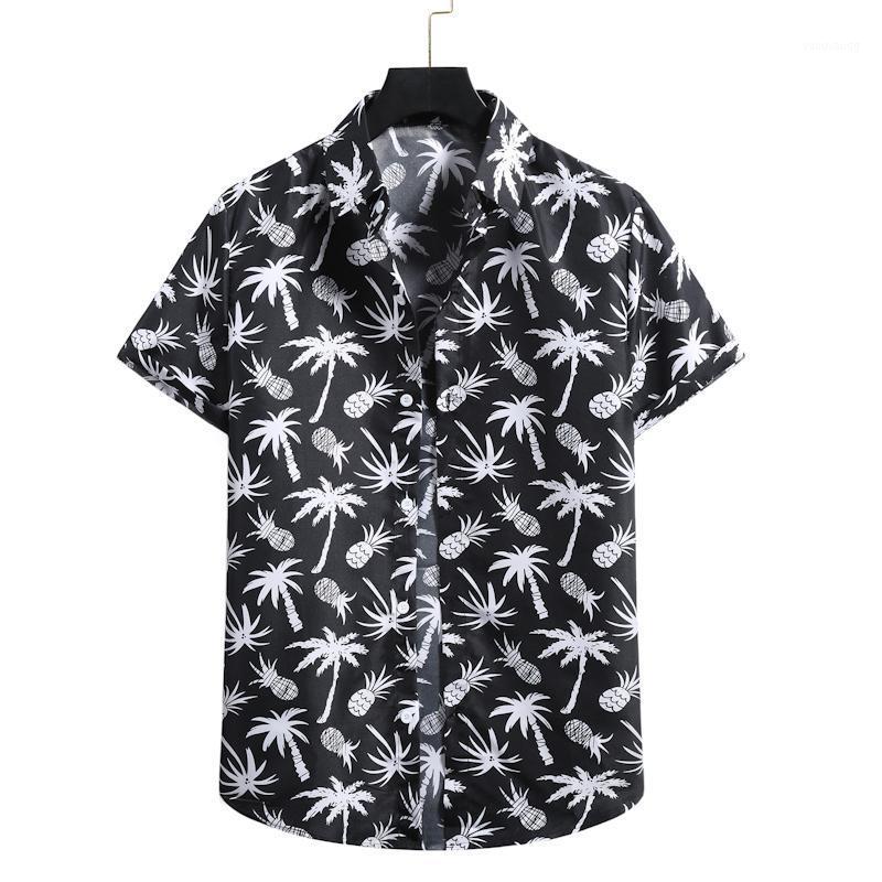 Men' Casual Shirts Fashion Pineapple Print Hawaiian Aloha Shirt Men Hipster Short Sleeve Hawaii Beach Clothing Camisa Hawaiana Hombre, White
Men' Casual Shirts Fashion Pineapple Print Hawaiian Aloha Shirt Men Hipster Short Sleeve Hawaii Beach Clothing Camisa Hawaiana Hombre, White