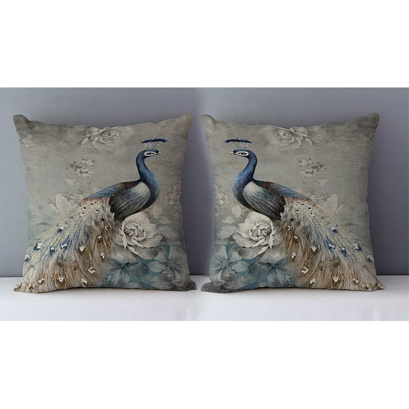 Pillow Case 18" peacock cushion cover cojines pillow s home decor decorative chair almofadas para sofa throw pillows K3 220623, Black
Pillow Case 18" peacock cushion cover cojines pillow s home decor decorative chair almofadas para sofa throw pillows K3 220623, Black