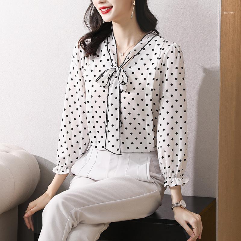 Women's Blouses & Shirts Autumn 2022 Shirt Retro Hong Kong Style Versatile Top Long Sleeve Chiffon Women, Red polka dot
Women's Blouses & Shirts Autumn 2022 Shirt Retro Hong Kong Style Versatile Top Long Sleeve Chiffon Women, Red polka dot