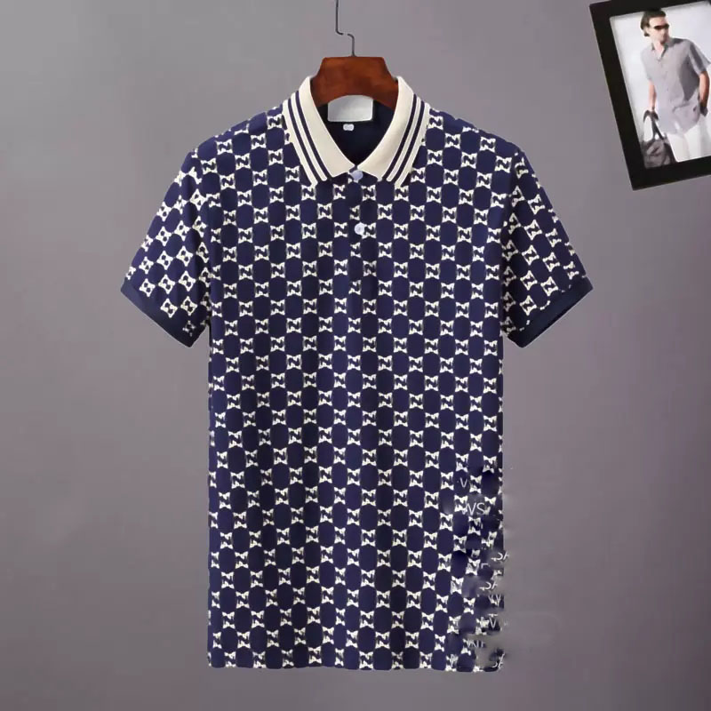 Mens Stylist Polo Shirts Luxury Italy Men Clothes Short Sleeve Fashion Casual Men's Summer T Shirt Many colors are available Size M, Green
Mens Stylist Polo Shirts Luxury Italy Men Clothes Short Sleeve Fashion Casual Men's Summer T Shirt Many colors are available Size M, Green