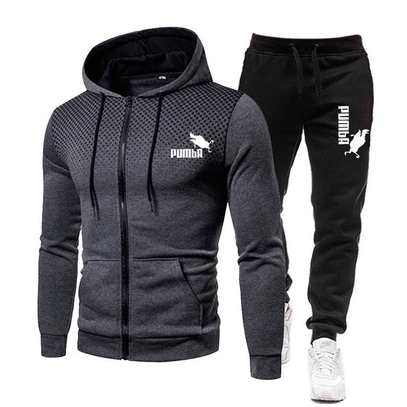 Men' Tracksuits Fashion Men Brand Tracksuit Set 2022 Spring Autumn Pumba Cotton Casual Sportwear Homme Jacket Outfits Streetwear ClothingMe, Black black
Men' Tracksuits Fashion Men Brand Tracksuit Set 2022 Spring Autumn Pumba Cotton Casual Sportwear Homme Jacket Outfits Streetwear ClothingMe, Black black