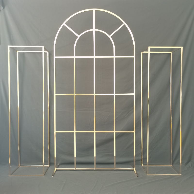 3PCS Grand Event Flower Arrangement Wedding Decoration Arch Frame Courtyard Engagement Backdrops Welcome Banner Stand Birthday Baptism Plinth Column Holder, Gold
3PCS Grand Event Flower Arrangement Wedding Decoration Arch Frame Courtyard Engagement Backdrops Welcome Banner Stand Birthday Baptism Plinth Column Holder, Gold