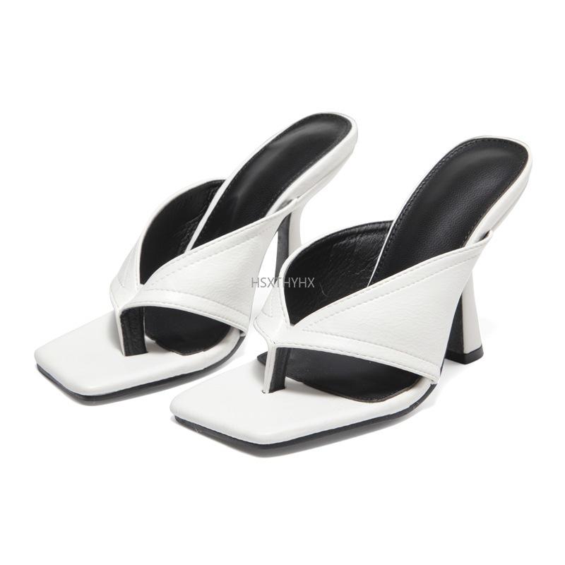 Sandals Summer Fashion Apricot Women Mules High Heels Slippers Sexy Square Open-toed Heel Quality Shoes Size 42Sandals, White
Sandals Summer Fashion Apricot Women Mules High Heels Slippers Sexy Square Open-toed Heel Quality Shoes Size 42Sandals, White