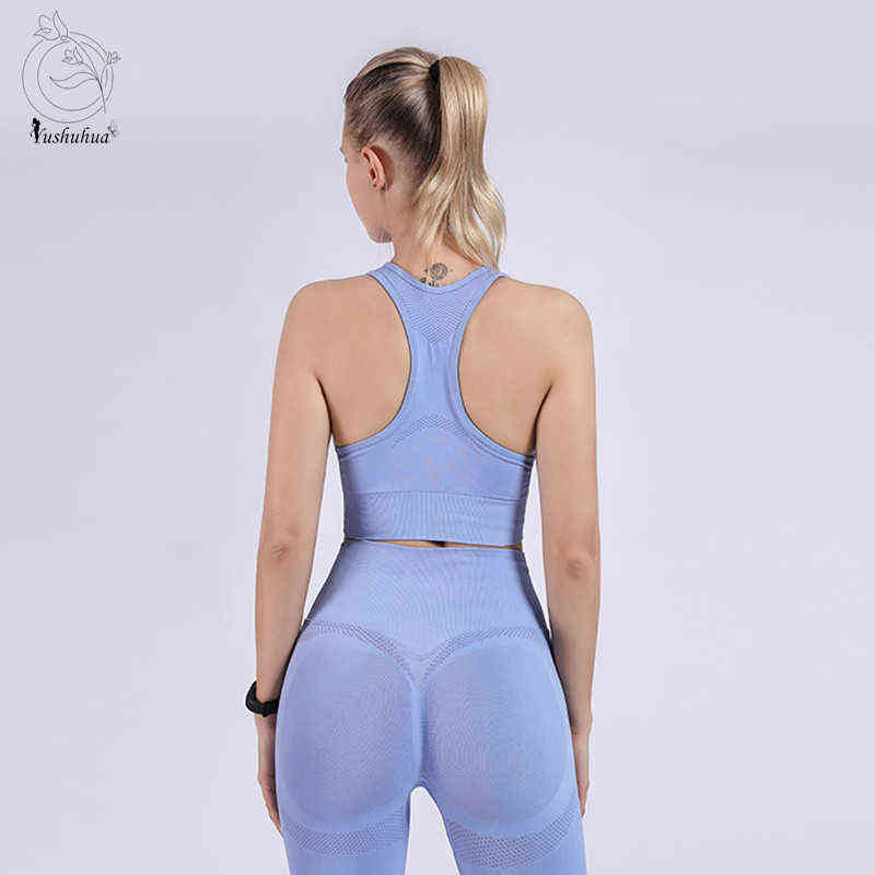 Yushuhua Seamless Sport Wear Women Gym Fitness Clothing Female Sport Suit High Waist Legging Sports Bra Tracksuit Yoga Set T220725, Red
Yushuhua Seamless Sport Wear Women Gym Fitness Clothing Female Sport Suit High Waist Legging Sports Bra Tracksuit Yoga Set T220725, Red