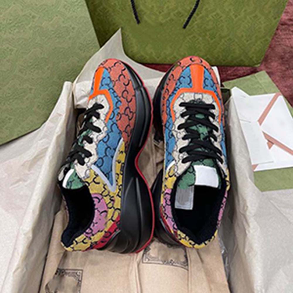 Rhyton Sneaker men women Casual Shoes designer high quality canvas Leather G Pattern Rubber sole Red Green Dress Sneaker 35-46 67
Rhyton Sneaker men women Casual Shoes designer high quality canvas Leather G Pattern Rubber sole Red Green Dress Sneaker 35-46 67