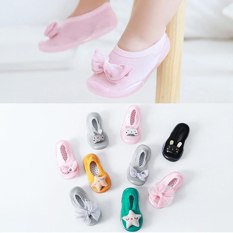 First Walkers Summer Baby Socks Shoes Anti Slippery Boys Girls Cute Cartoon Bow-Knot Stars Infant Toddler Walker Floor, Small grey bow
First Walkers Summer Baby Socks Shoes Anti Slippery Boys Girls Cute Cartoon Bow-Knot Stars Infant Toddler Walker Floor, Small grey bow
