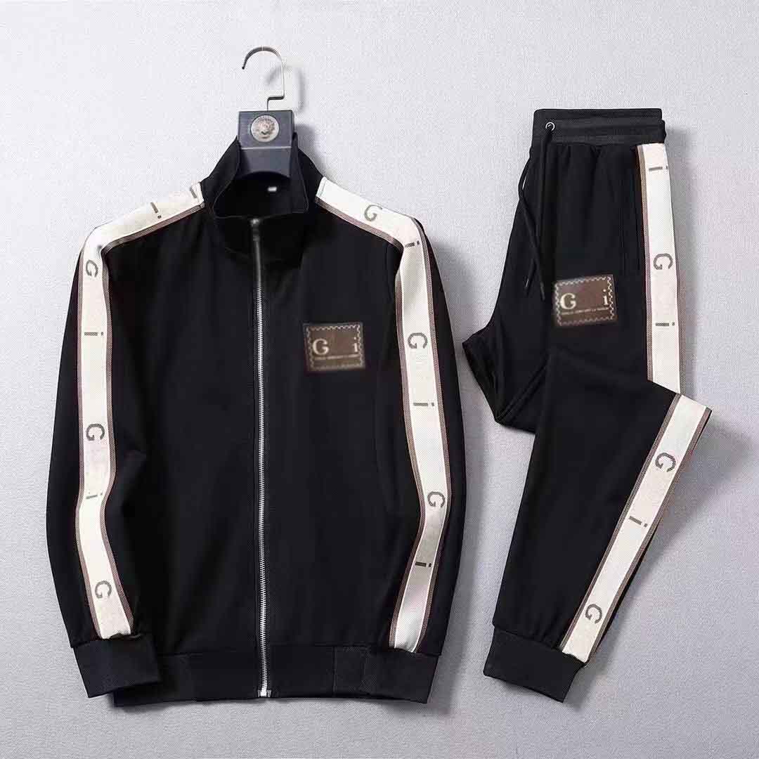 Men Designer Sportswear mens tracksuits set Jacket Varsity Suit Fashion Side Stripes Women's Couple Casual Slim Fit, Customize
Men Designer Sportswear mens tracksuits set Jacket Varsity Suit Fashion Side Stripes Women's Couple Casual Slim Fit, Customize