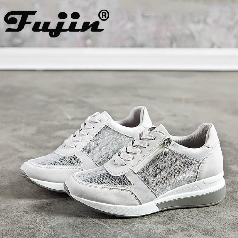 5.5 cm Spring Autumn Shoes Platform Wedge Chunky Women Casual Sneakers Breathable Walking Shoes Zipper Shoes Slope Heel, Beige
5.5 cm Spring Autumn Shoes Platform Wedge Chunky Women Casual Sneakers Breathable Walking Shoes Zipper Shoes Slope Heel, Beige