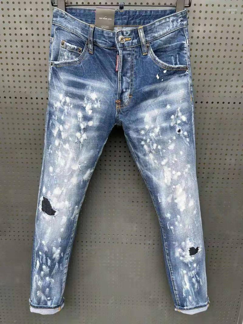 Men's Jeans 2022 Spring And Summer Style Men's/women's Slim Stretch Stretchable Washable Hole Patch With Splashed Ink Paint An, As shown
Men's Jeans 2022 Spring And Summer Style Men's/women's Slim Stretch Stretchable Washable Hole Patch With Splashed Ink Paint An, As shown