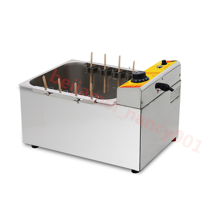 Commercial Automatic 12L Cheese dog Sticks Fryer Korean Corn Dog Frying Machine Electric Fryer Snack Machine