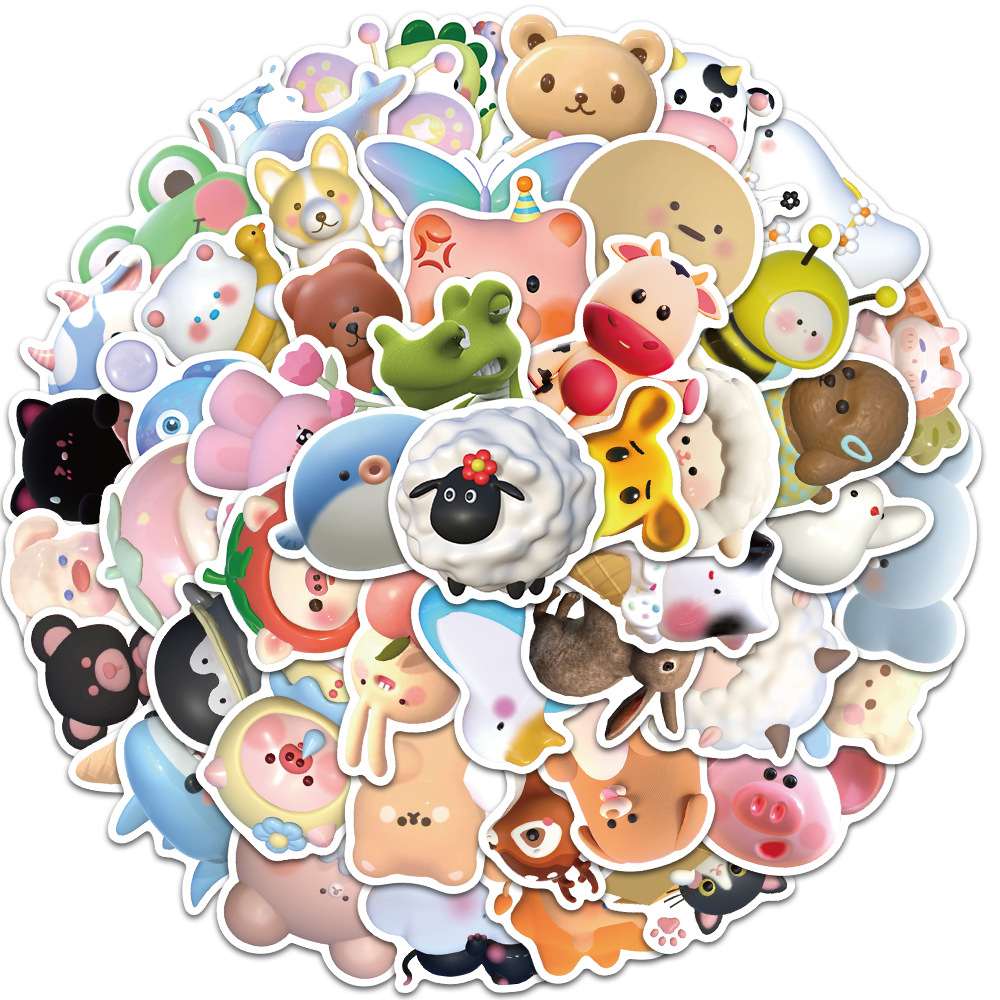 50 PCS poster skateboard Stickers 3D cute animals For Car Baby Scrapbooking Pencil Case Diary Phone Laptop Planner Decoration Book Album Kids Toys DIY Decals, Multi colors
50 PCS poster skateboard Stickers 3D cute animals For Car Baby Scrapbooking Pencil Case Diary Phone Laptop Planner Decoration Book Album Kids Toys DIY Decals, Multi colors