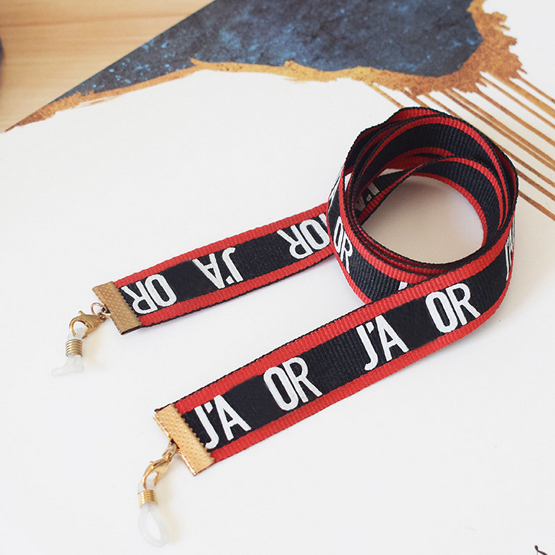 2 Colors Correct Letter Ribbon Sunglass Chain Women Men Letters Eyeglasses Chains Eyewear Accessories
2 Colors Correct Letter Ribbon Sunglass Chain Women Men Letters Eyeglasses Chains Eyewear Accessories