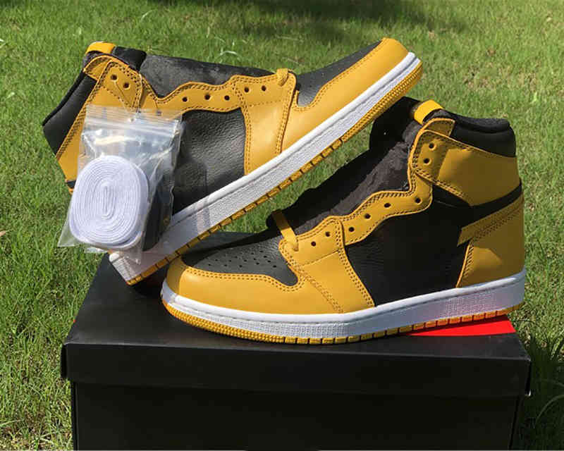 HOT CAKE Shoes design Men black yellow basketball jumpman 1 Chicago high OG Pollen women's running sneakers non-slip wear-resistant, Bubble wrap packaging
HOT CAKE Shoes design Men black yellow basketball jumpman 1 Chicago high OG Pollen women's running sneakers non-slip wear-resistant, Bubble wrap packaging