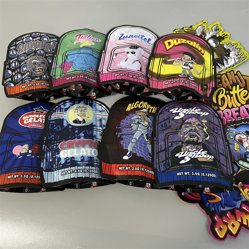Empty unique shaped 3.5g 7.0g Mylar bags zipper package EIGHTH Special Shape YUNGLB runtz MCRU NTZ backpack boyz sharklato jokes up die cut bags wholesale
Empty unique shaped 3.5g 7.0g Mylar bags zipper package EIGHTH Special Shape YUNGLB runtz MCRU NTZ backpack boyz sharklato jokes up die cut bags wholesale