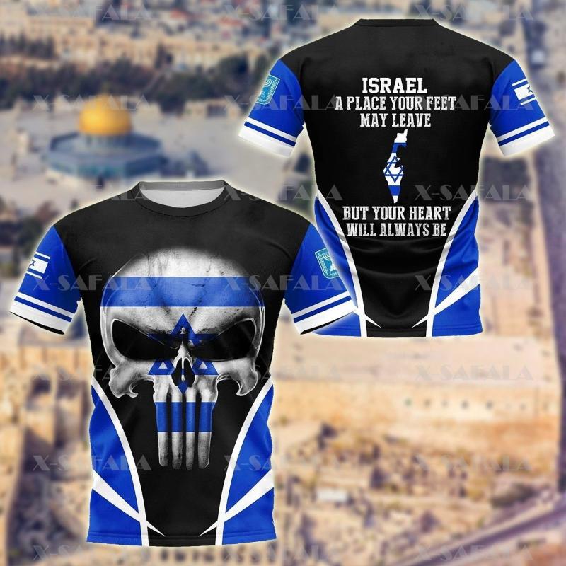 Men's T-Shirts PROUD TO BE ISRAELI Love Country Flag 3D Printed High Quality T-shirt Summer Round Neck Men Female Casual Tee Top-1Men's, D735
Men's T-Shirts PROUD TO BE ISRAELI Love Country Flag 3D Printed High Quality T-shirt Summer Round Neck Men Female Casual Tee Top-1Men's, D735