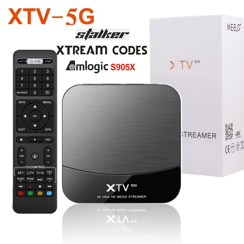MEELO PLUS XTV Stalker XTREAM Smart TV box Android 9 Amlogic S905X 2GB 16GB Set Top player 5G Wifi 4K mytvonline xtv-5G MEELO+287d
MEELO PLUS XTV Stalker XTREAM Smart TV box Android 9 Amlogic S905X 2GB 16GB Set Top player 5G Wifi 4K mytvonline xtv-5G MEELO+287d