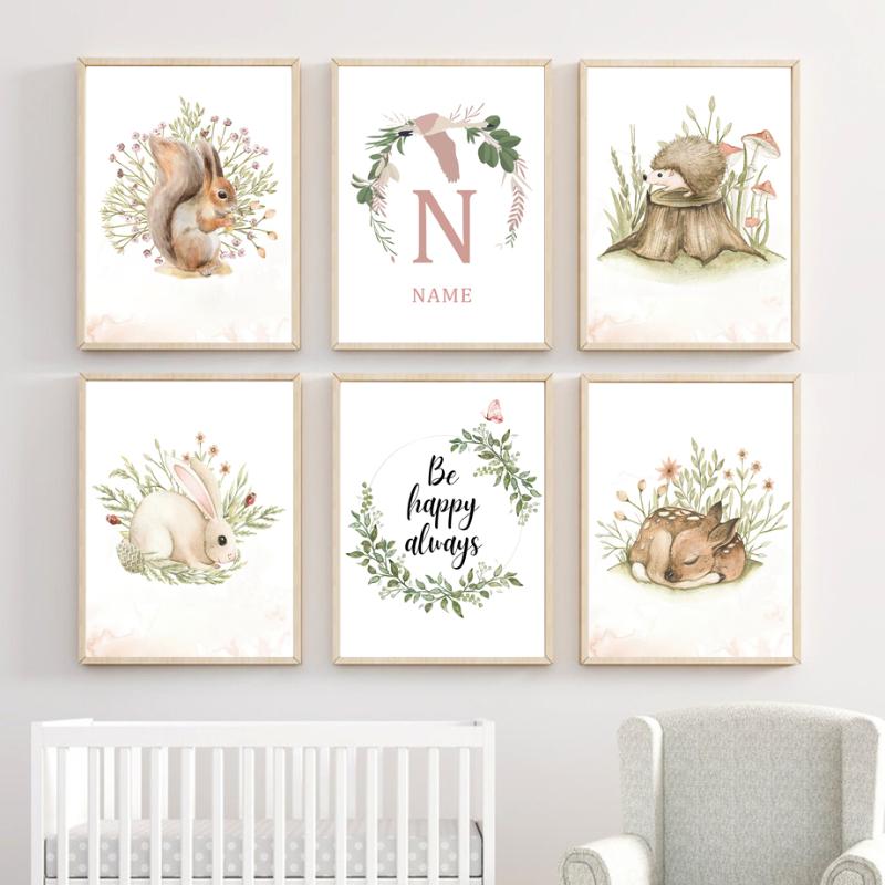Paintings Deer Squirrel Hedgehog Nursery Wall Art Canvas Painting Nordic Posters And Prints Pictures Baby Kids Room Decor
Paintings Deer Squirrel Hedgehog Nursery Wall Art Canvas Painting Nordic Posters And Prints Pictures Baby Kids Room Decor