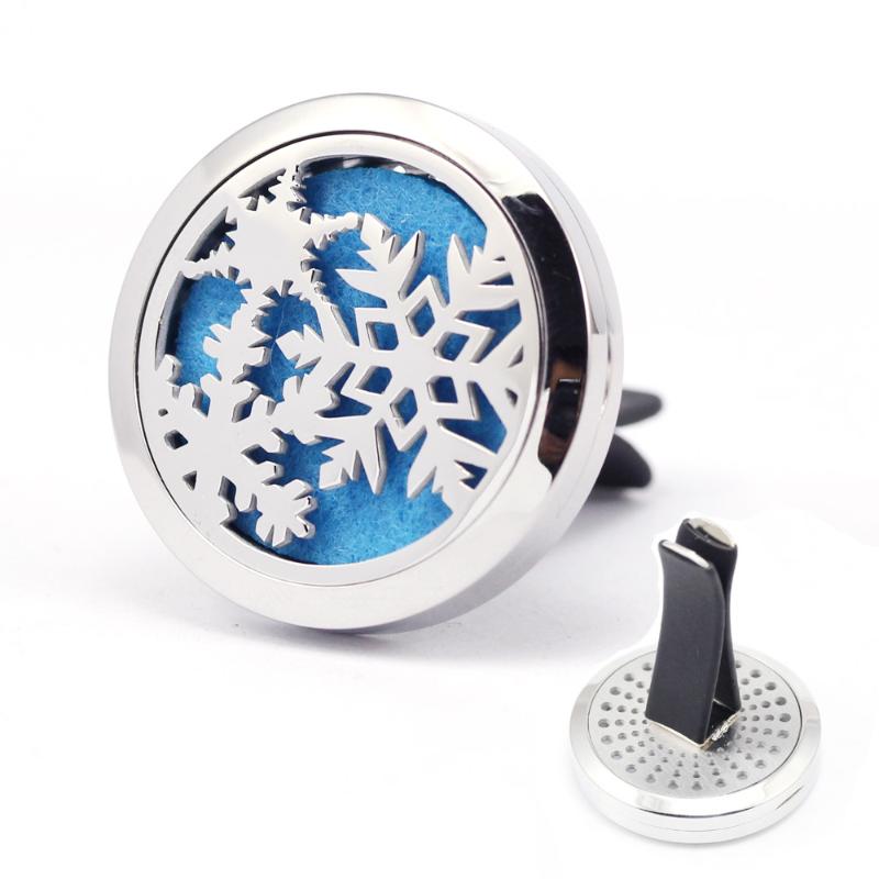 Pendant Necklaces Stainless Steel Christmas Snowflake Car Aroma Diffuser Essential Oil Vent ClipPendant
Pendant Necklaces Stainless Steel Christmas Snowflake Car Aroma Diffuser Essential Oil Vent ClipPendant