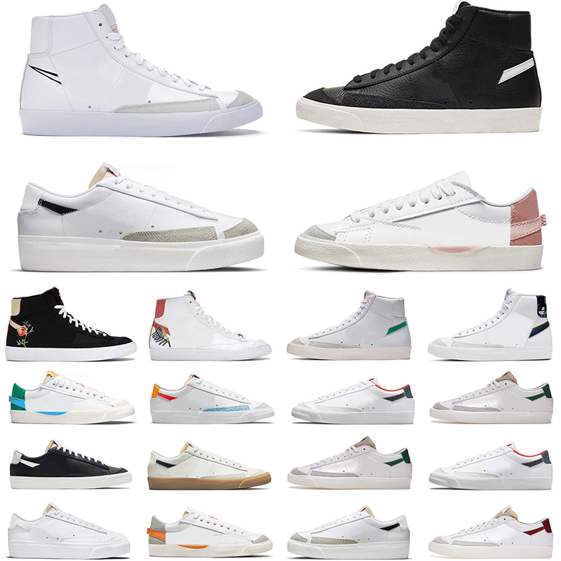 Casual shoes Blazer Mid 77 Vintage Jumbo Men Women Black White Multi Color White Indigo Pine Green Mens Trainers Designer Platform Sneakers
Casual shoes Blazer Mid 77 Vintage Jumbo Men Women Black White Multi Color White Indigo Pine Green Mens Trainers Designer Platform Sneakers