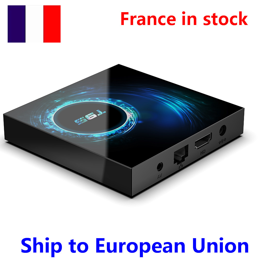 ship from france T95 Android 10 TV BOX Allwinner H616 2GB 16GB 4GB 32GB 2.4GHz 5G DUAL Wifi 6K Set top Box VS H96