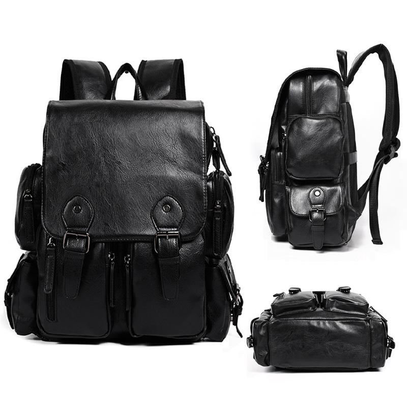 Backpack Men PU Leather Travel Multi Pocket Laptop School Bag College Big Anti Theft Black Brown Business XM11Backpack
Backpack Men PU Leather Travel Multi Pocket Laptop School Bag College Big Anti Theft Black Brown Business XM11Backpack