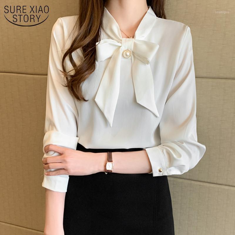 Autumn Bow Satin Long-Sleeve Shirt Women 2022 Office Lady Solid Beading Blouse Plus Size Pullover Ladies Tops 10496 Women' Blouses & Shirts, Blue
Autumn Bow Satin Long-Sleeve Shirt Women 2022 Office Lady Solid Beading Blouse Plus Size Pullover Ladies Tops 10496 Women' Blouses & Shirts, Blue
