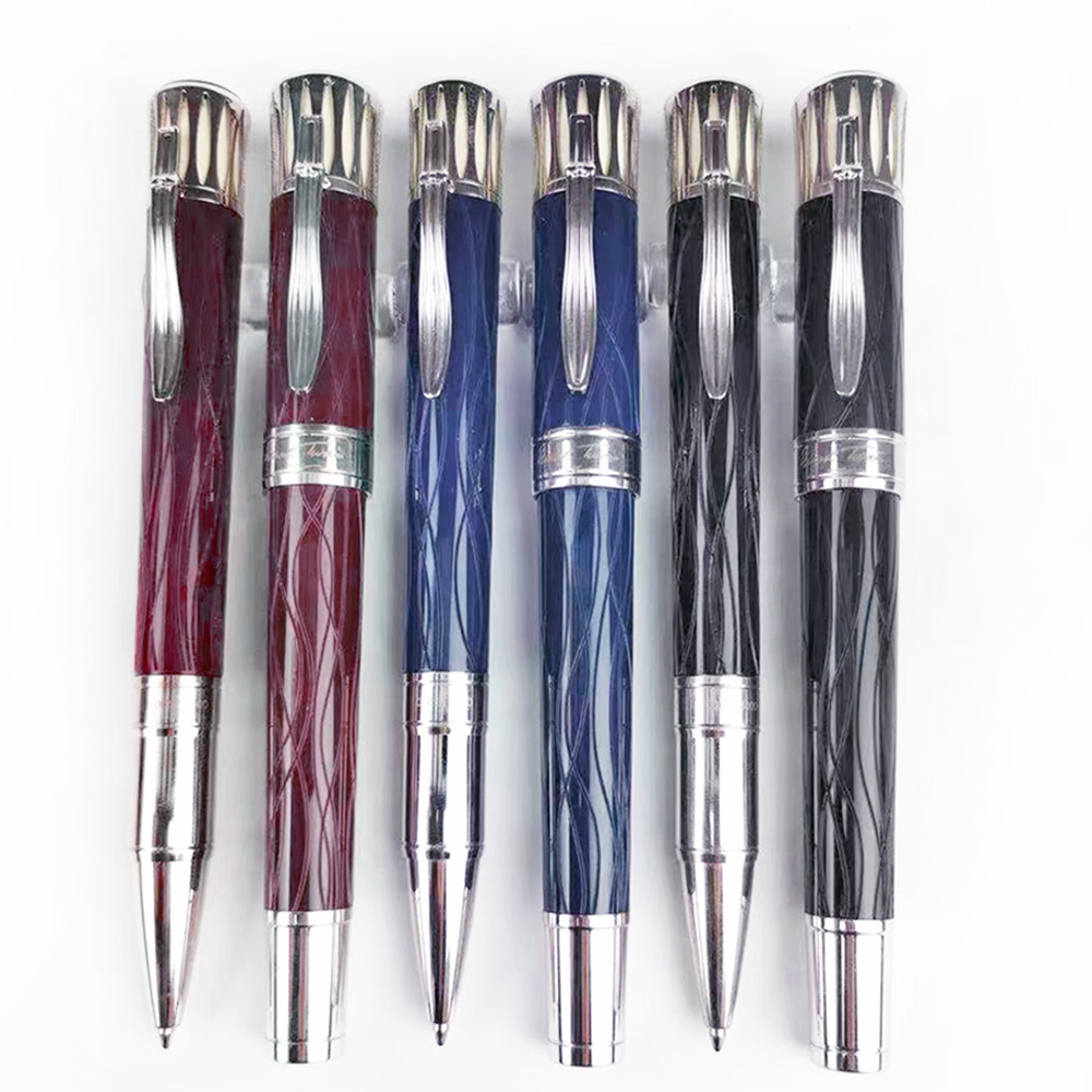 GIFTPEN Great Writer Edition Mark Twain M Rollerball Ballpoint Pen Black Blue Wine Red Resin Engrave With Serial Number 0068/8000
GIFTPEN Great Writer Edition Mark Twain M Rollerball Ballpoint Pen Black Blue Wine Red Resin Engrave With Serial Number 0068/8000