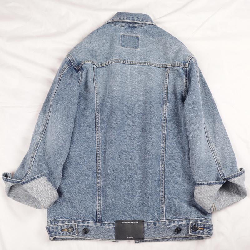 Women' Jackets Spring 2022 Fashion Mid Denim Jacket Coat Women Vintage Black Outwear Loose Long Sleeve Jeans Female Chaqueta MujerWomen
Women' Jackets Spring 2022 Fashion Mid Denim Jacket Coat Women Vintage Black Outwear Loose Long Sleeve Jeans Female Chaqueta MujerWomen