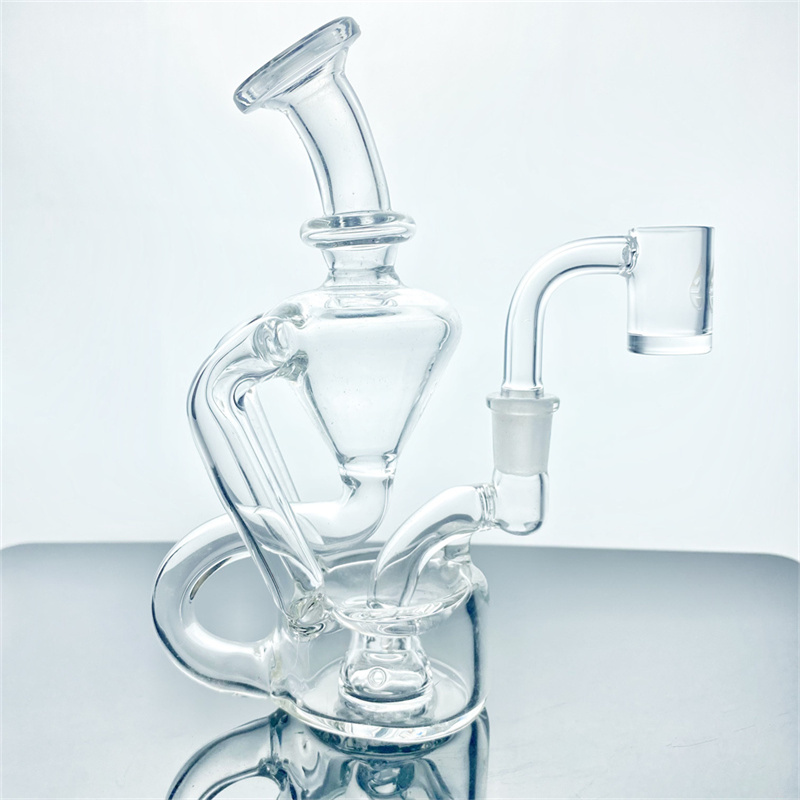 5.5 Inch Recycler Glass Bong Tornado Hookah Recyclable Dab Rig Smoking Hookah Butt Pipe Size 10mm Bowl
5.5 Inch Recycler Glass Bong Tornado Hookah Recyclable Dab Rig Smoking Hookah Butt Pipe Size 10mm Bowl