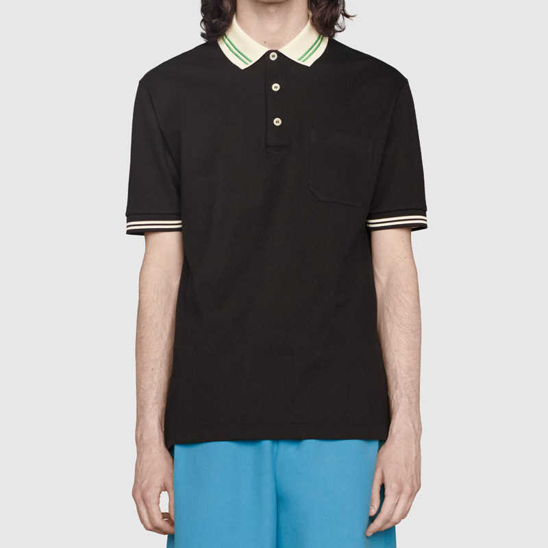 Letter embroidery short sleeve Tee polo Fashion Black T-Shirt Man Women Summer casual FZTX1042
Letter embroidery short sleeve Tee polo Fashion Black T-Shirt Man Women Summer casual FZTX1042