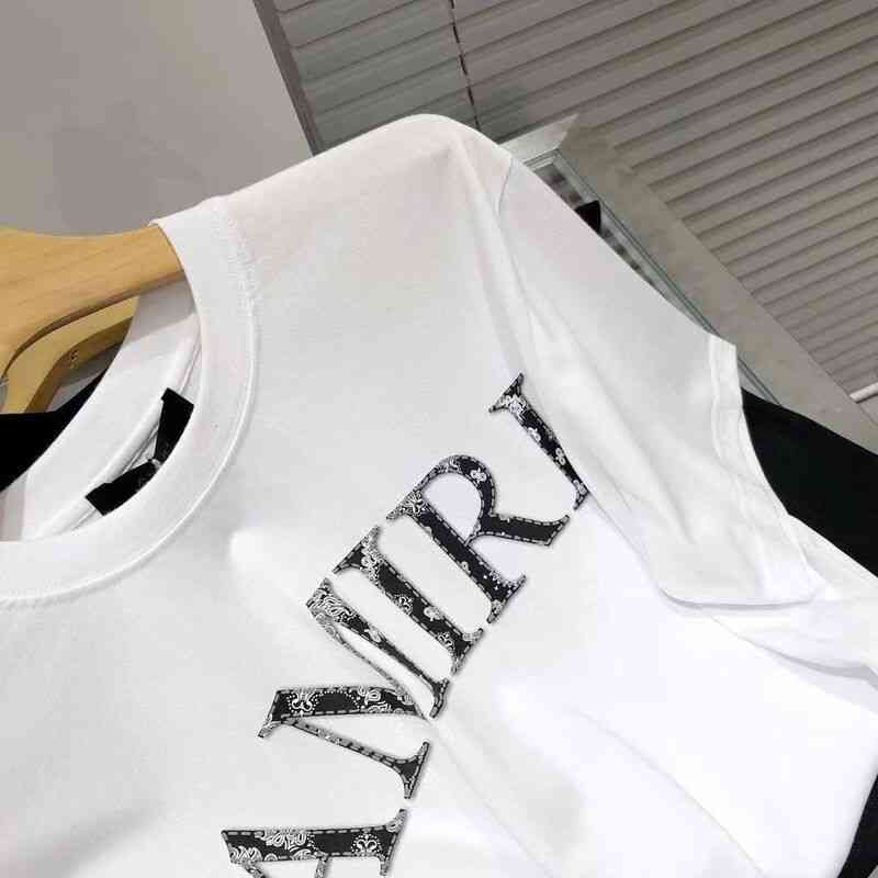 a miri 22SS T shirt Tested Summer Cashew Flower Printed Round Neck Short Sleeve T-shirt for Men And Women, Casual, Simple Versatile, Black
a miri 22SS T shirt Tested Summer Cashew Flower Printed Round Neck Short Sleeve T-shirt for Men And Women, Casual, Simple Versatile, Black