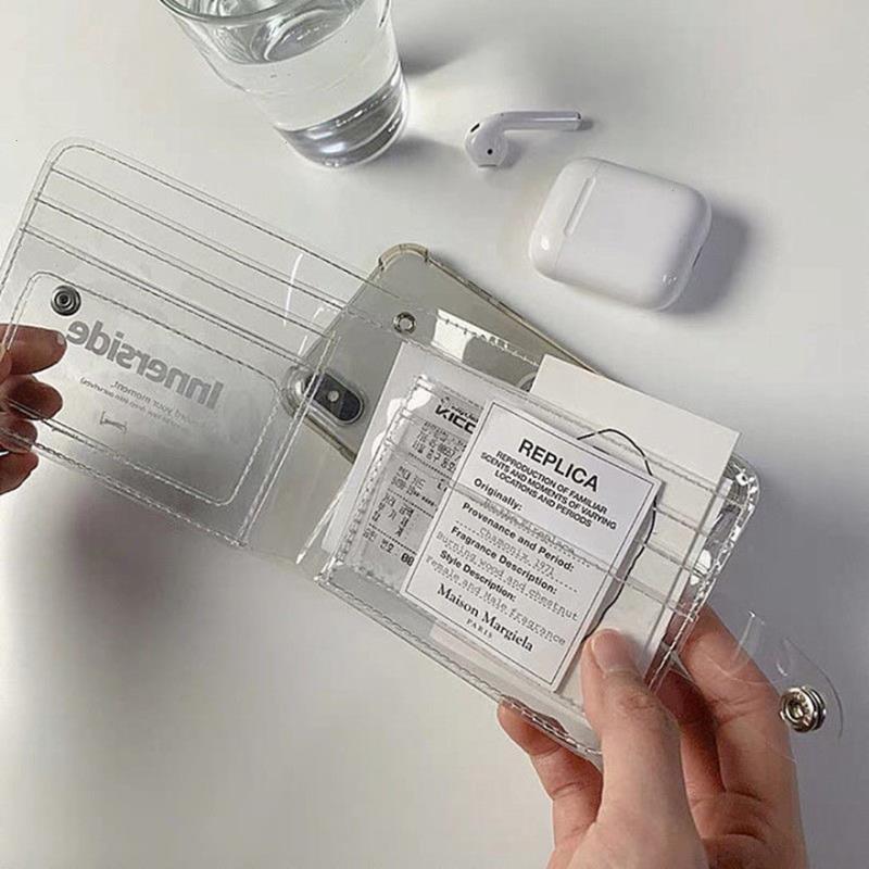 Korea Short Vintage Mini Transparent Bag Waterproof Women Business Card Holder Pvc Casual Harajuku Couples Wallet Fashion, 12
Korea Short Vintage Mini Transparent Bag Waterproof Women Business Card Holder Pvc Casual Harajuku Couples Wallet Fashion, 12