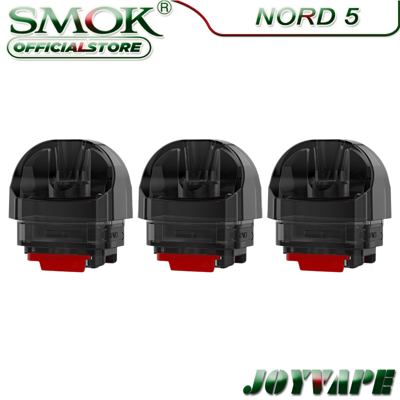 SMOK Nord 5 Replacement Empty Pod Cartridge 5ml Side Filling Compatible with RPM 3 Series Coils for NORD-5-KIT 100% Original
SMOK Nord 5 Replacement Empty Pod Cartridge 5ml Side Filling Compatible with RPM 3 Series Coils for NORD-5-KIT 100% Original