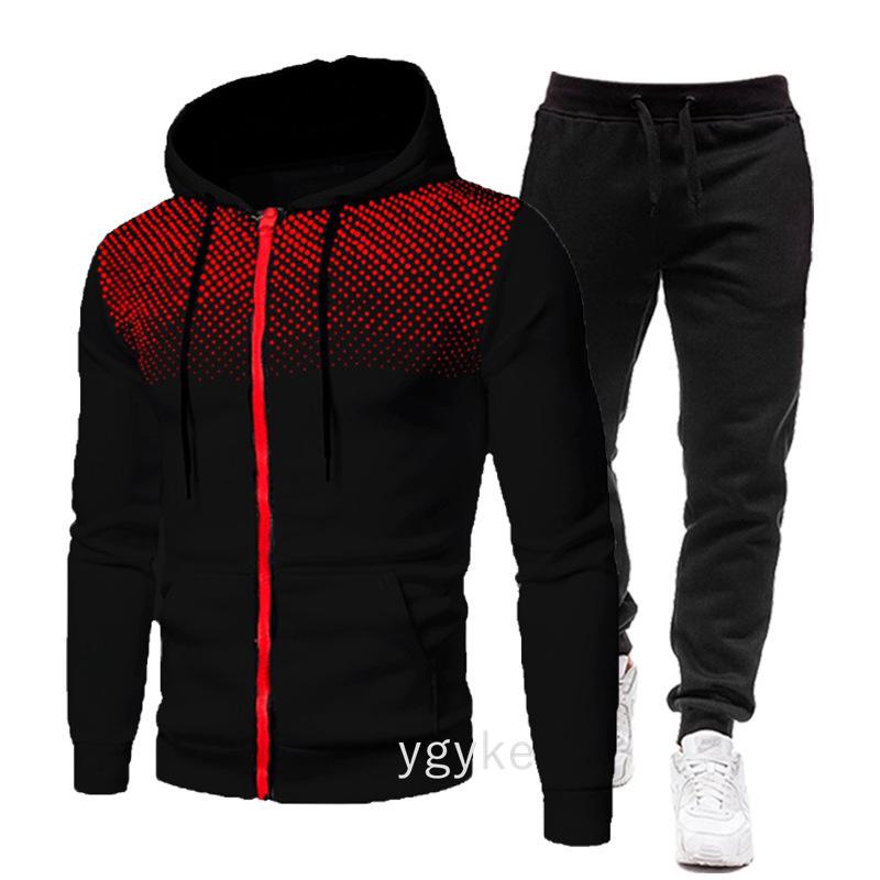 Men's Tracksuits Autumn And Winter Men's Fashion Casual Sweater Suit Polka Dot Hooded Jacket Sports -3XLMen's, 01
Men's Tracksuits Autumn And Winter Men's Fashion Casual Sweater Suit Polka Dot Hooded Jacket Sports -3XLMen's, 01