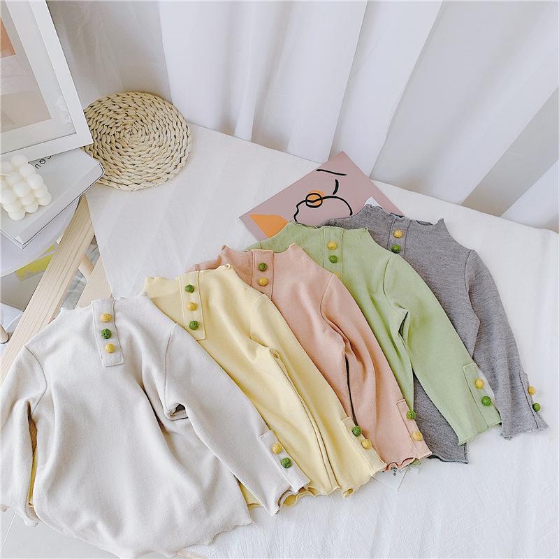 T-shirts 3 4 5 Y Toddler Girl Tshirt Children Cotton Long Sleeve Tops Autumn Baby Cute Hairball Solid T Shirt For Girls Kids ClothingT-shirt, Beige 
T-shirts 3 4 5 Y Toddler Girl Tshirt Children Cotton Long Sleeve Tops Autumn Baby Cute Hairball Solid T Shirt For Girls Kids ClothingT-shirt, Beige