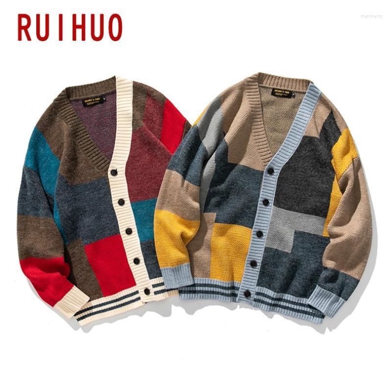 Men's Sweaters RUIHUO V-Neck Mens Cardigan Knitted Top Autumn Winter Sweater Clothing 2022 Arrival -2XL Mari22, Light blue
Men's Sweaters RUIHUO V-Neck Mens Cardigan Knitted Top Autumn Winter Sweater Clothing 2022 Arrival -2XL Mari22, Light blue