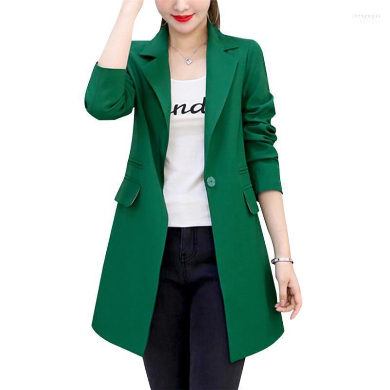 Women' Jackets 2022 Spring Autumn Women Long Jacket Suit Single Button Slim Cardigan Coat Casual Top Solid Gray Green Black -3XL
Women' Jackets 2022 Spring Autumn Women Long Jacket Suit Single Button Slim Cardigan Coat Casual Top Solid Gray Green Black -3XL