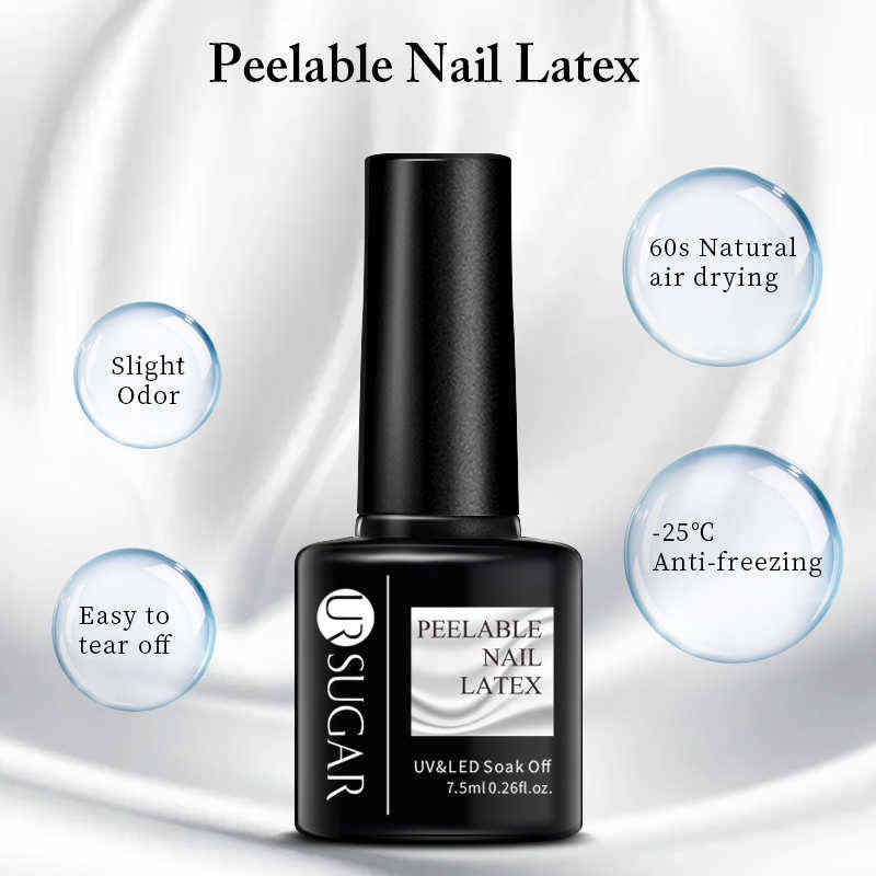 NXY Nail Gel Polish Liquid Peel Off Tape Protect Varnish Anti Spill Latex Fast Dry Skin Care Art Tweezer Protector 0328