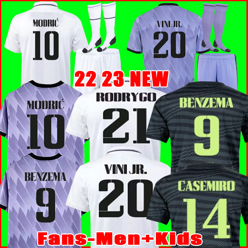 22 23 BENZEMA Finals soccer jerseys 21 22 23 football shirt Real Madrids CAMAVINGA ALABA MODRIC VALVERDE Fourth camiseta men kids 2021 2022 uniforms VINI JR CASEMIRO, 21-22 3rd men jersye
22 23 BENZEMA Finals soccer jerseys 21 22 23 football shirt Real Madrids CAMAVINGA ALABA MODRIC VALVERDE Fourth camiseta men kids 2021 2022 uniforms VINI JR CASEMIRO, 21-22 3rd men jersye